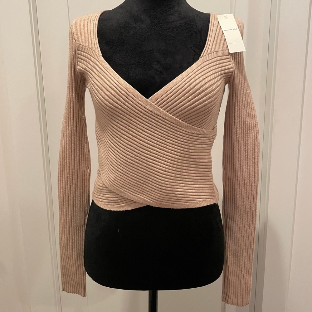 Abercrombie & Fitch LuxeLoft Slim Wrap Sweater